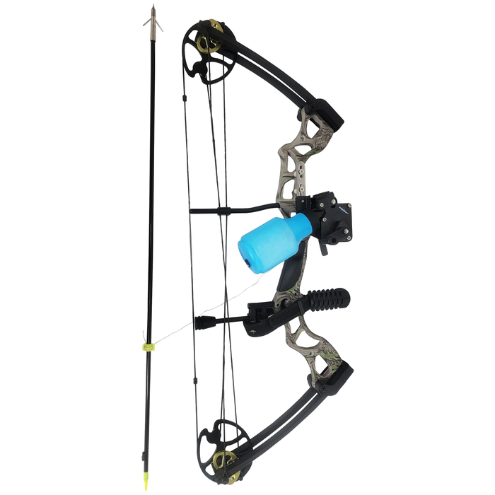 Southland Archery Supply Outrage Compound Bow Bowfishing Bottle Reel Package