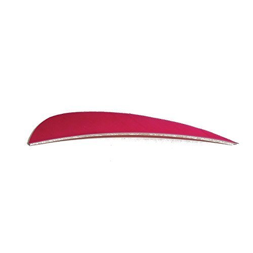 SAS 3" Parabolic RW Feathers Solid Color Arrow Fletching - 1DZ - Made In US