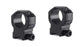 Hawke Tactical Ring Mounts Weaver Medium/High/Extra High w/ Nut 2PC - Black
