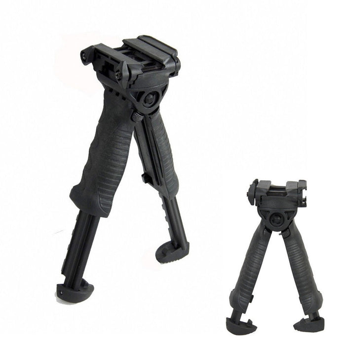 Tactical Rifle Foldable Foregrip Swivel Bipod