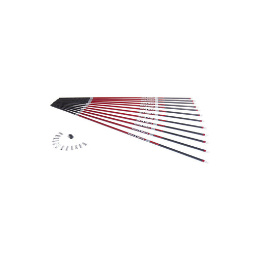 Carbon Express Maxima RED Carbon Arrow Shaft with Dynamic Spine Control, 12-Pack