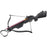 130 lbs Black Hunting Crossbow Package w/ Scope, Arrows, and Target - Open Box