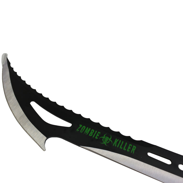 Renegade Zombie Killer Machete 23-1/2 inches with 17-1/4 inches Blade 440 Steel