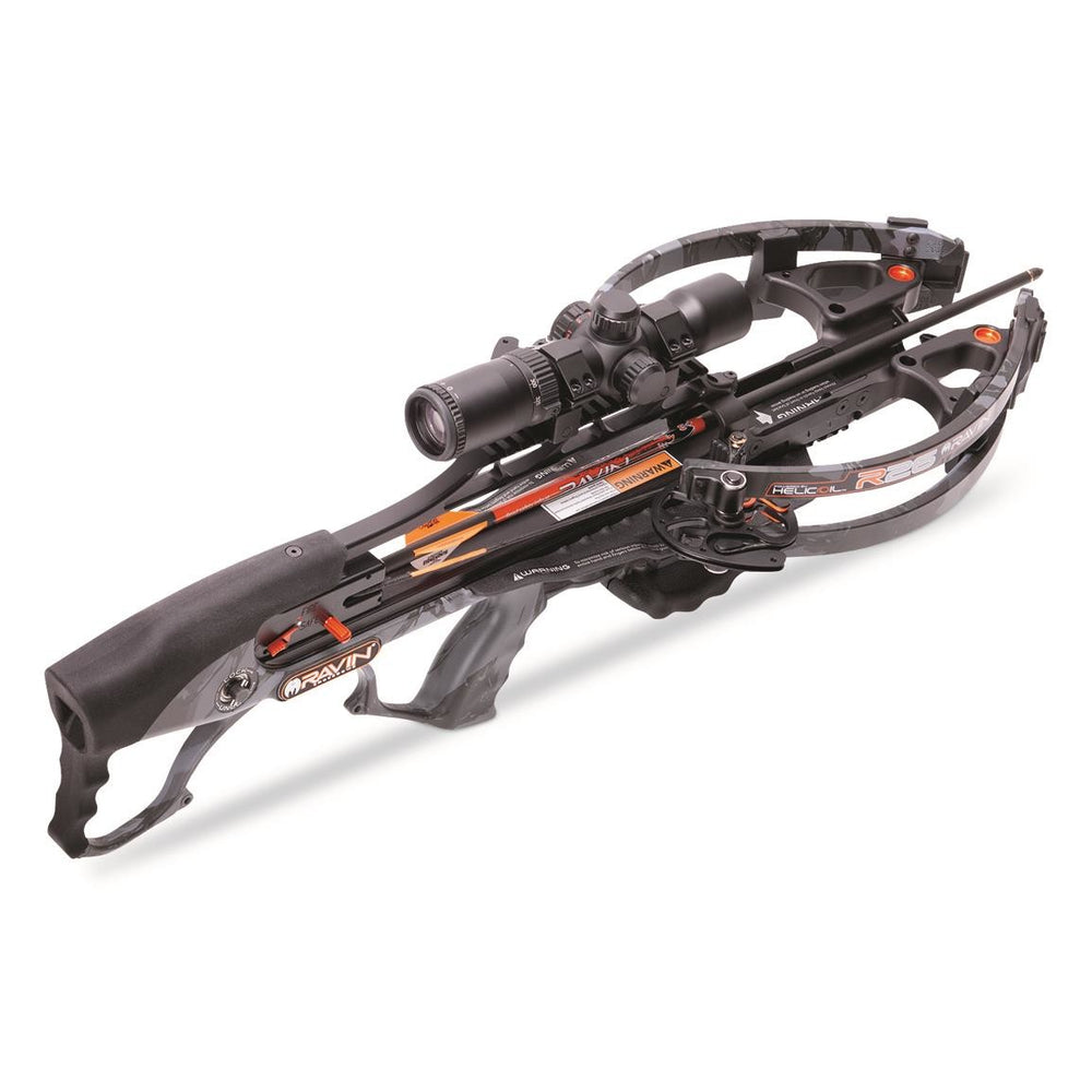 Ravin Crossbow Package R26 with HeliCoil Technology 400 FPS Predator Dusk Camo