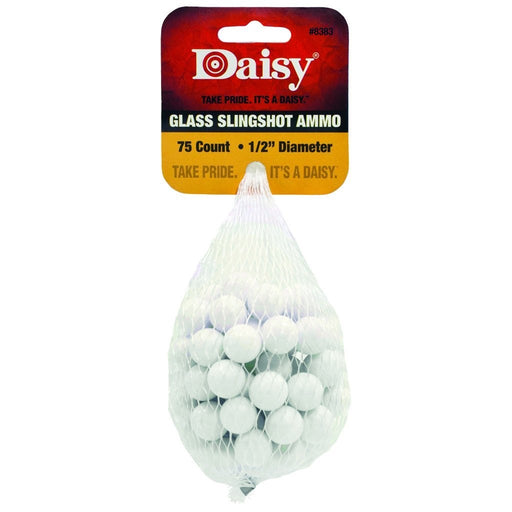 Daisy Outdoor Products Slingshot Ammo Glass White - 75/bag