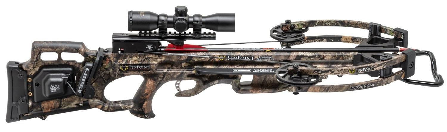 Ten Point Turbo M1 Crossbow Package with ACUdraw 50 SLED - Mossy Oak