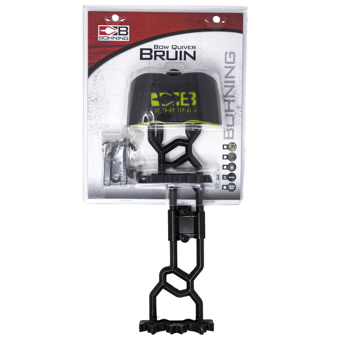 Bohning Bruin Quiver Dual-Retainer 4 Arrow Bow Quiver - Made in the USA