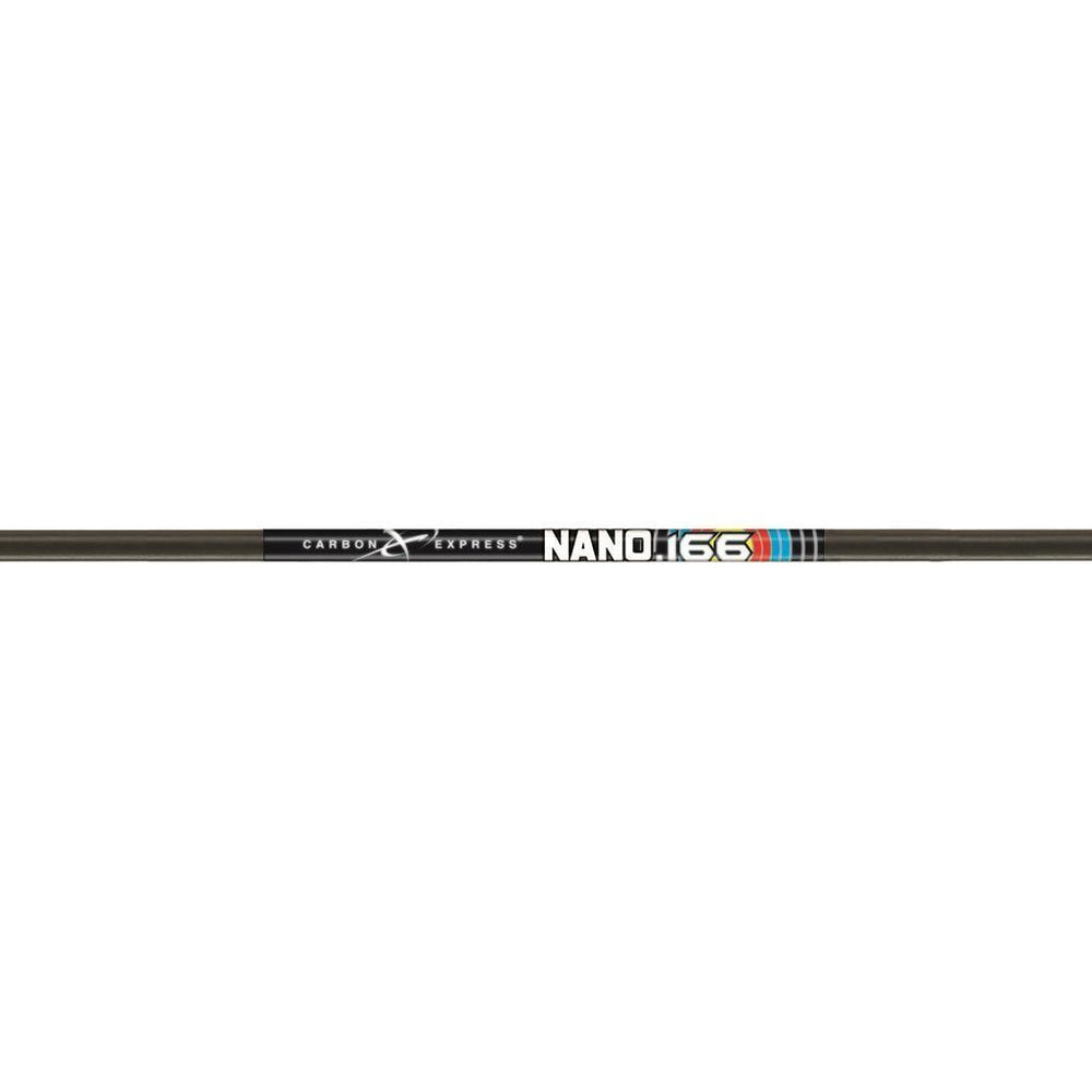 Carbon Express Nano .166 Target Arrow Shaft 8 Sizes Available - 12/Pack