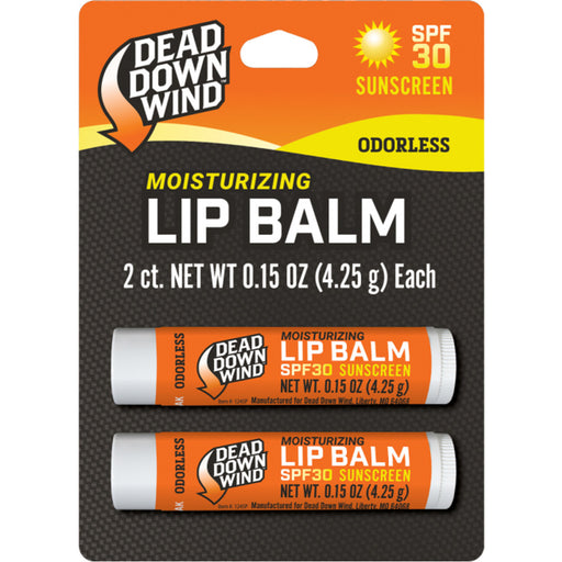 Dead Down Wind Oderless Lip Balm with SPF 30 - 2/Pack