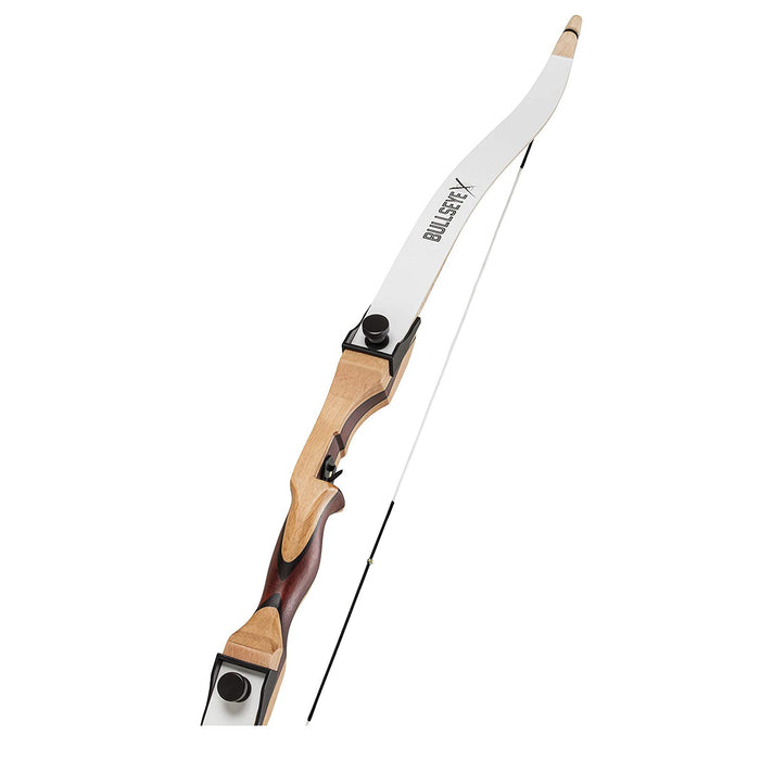 Bear Bullseye X Youth Recurve Bow 25lbs 48" Package with Carrying Bag, Stringer