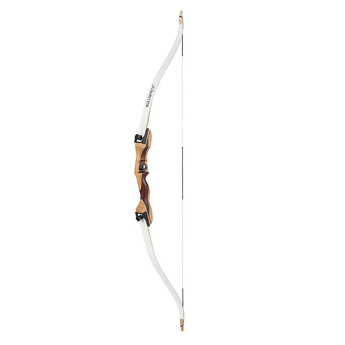 Bear Bullseye X Youth Recurve Bow 25lbs 48" Package with Carrying Bag, Stringer