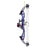 PSE Archery Mudd Dawg Bow Fishing Cajun Package 40 Lbs 30" Right Hand- Blue DK'D