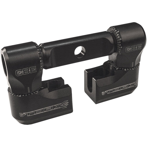 CBE Torx Stabilizer Mount Double V with Taper Lock System - Black