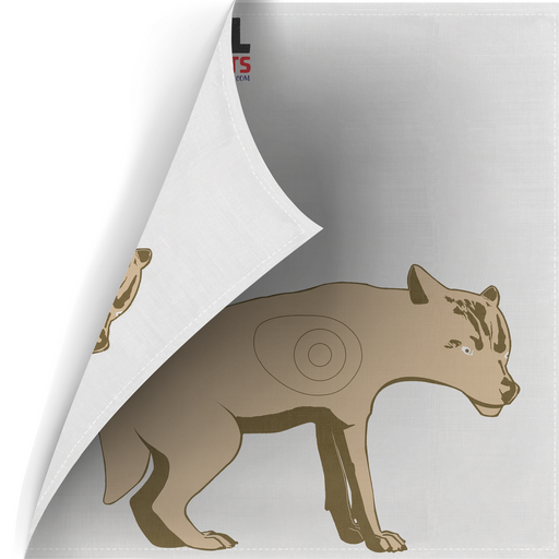 Morrell NASP-IBO Coyote Two Sided Lifesize Target Face