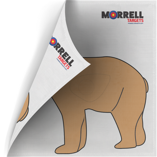 Morrell NASP-IBO Bear Two Sided Lifesize Target Face