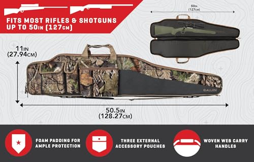 Allen Company 50" Tejon Oversized Rifle Case - Mossy Oak Break-Up Country Camo