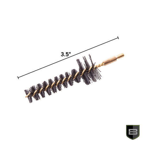 Breakthrough Clean Technologies® Nylon Chamber Brush - Black/Brass