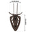 Allen Company EZ Mount Skull Hanger Fixed - Brown
