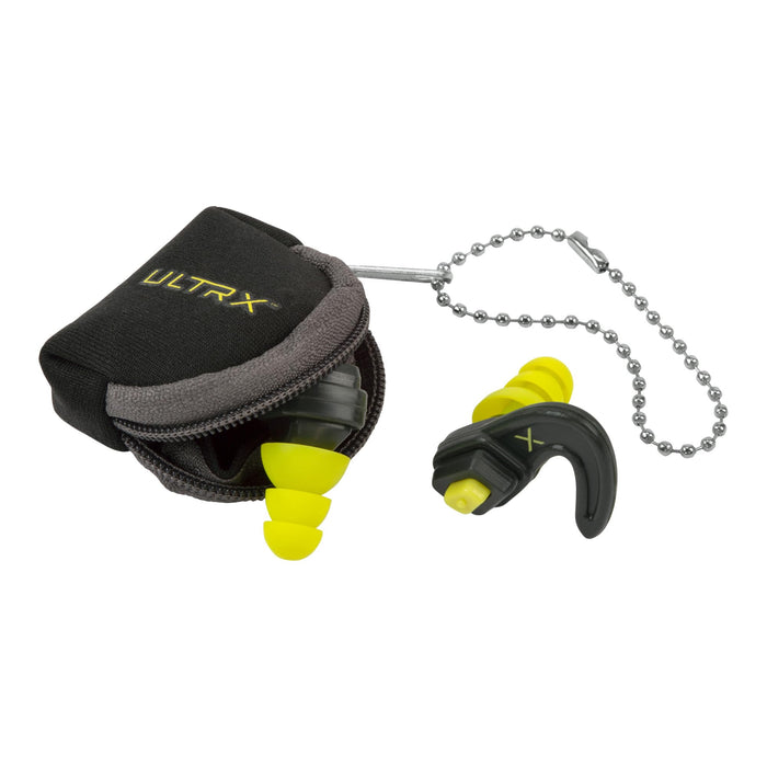 ULTRX™ Shift Adjustable Protection Ear Plugs - Gray/Yellow