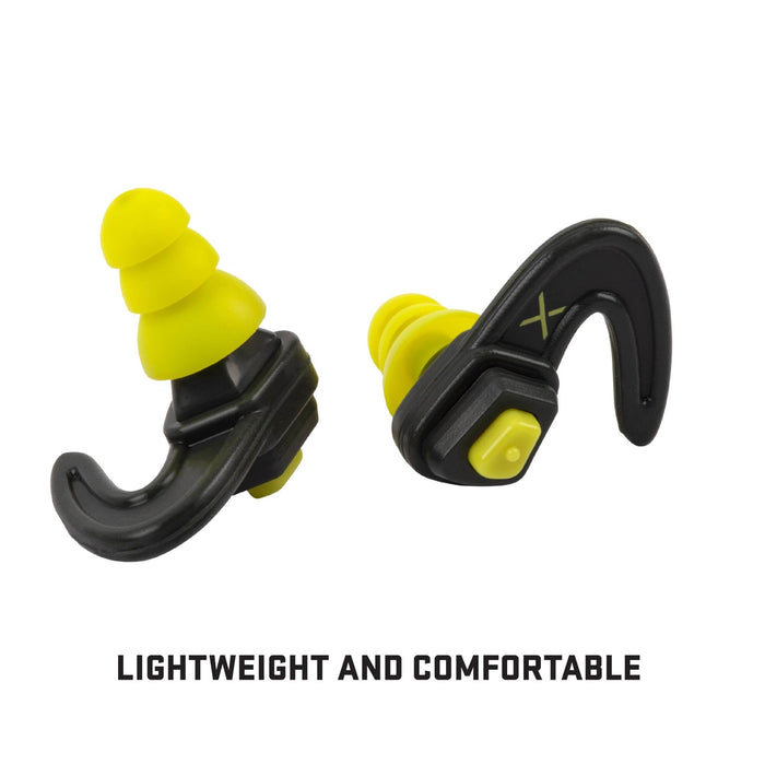 ULTRX™ Shift Adjustable Protection Ear Plugs - Gray/Yellow