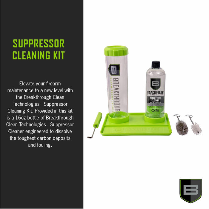 Breakthrough Clean Technologies Suppressor Cleaning Kit - 16oz.