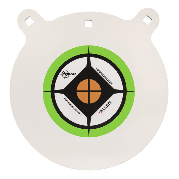 EZ Aim® 12" Hardrock AR500 Steel Gong Target 13 lbs.- White