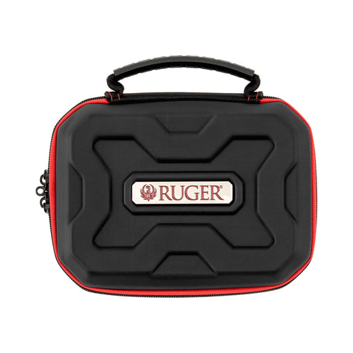 Allen Company Ruger Phoenix Lockable Hardshell Handgun Case 7” - Black/Red
