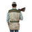 Allen Ace Shooting Range Vest with Moveable Shoulder Pad X-Large/2-XL -Olive/Tan