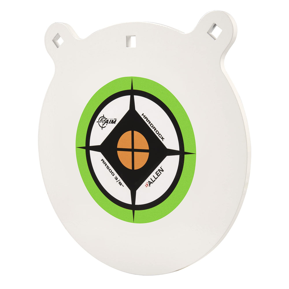EZ Aim® 12" Hardrock AR500 Steel Gong Target 13 lbs.- White