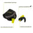 ULTRX™ Shift Adjustable Protection Ear Plugs - Gray/Yellow