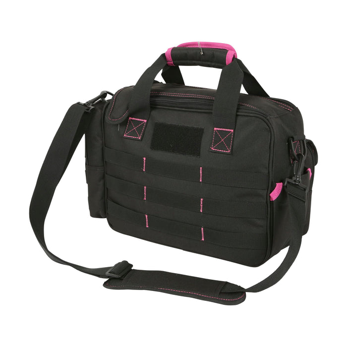 Allen Company Dolores Women's Compact Shooting Range Bag 13" x 4.5" -Black/Pink