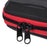 Allen Company Ruger Phoenix Lockable Hardshell Handgun Case 7” - Black/Red