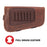 Allen Company New Castle Leather Buttstock Cartridge Carrier - Brown