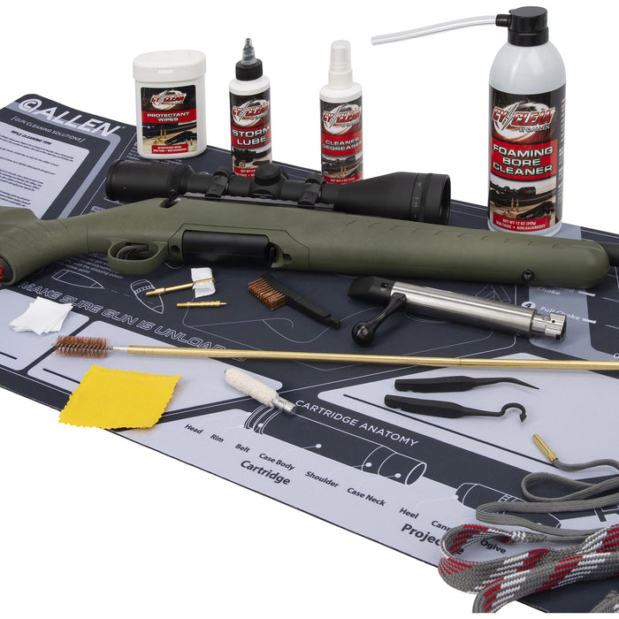 Allen Company Krome™ Rifle & Shotgun Cleaning Mat 46" L x 16" W - Black/Gray