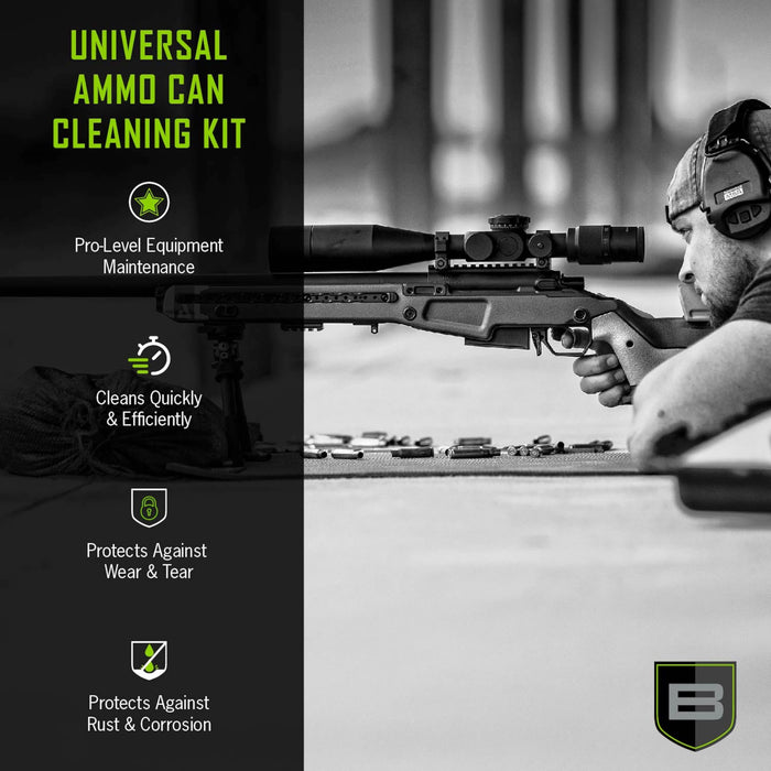 Breakthrough Clean Technologies® Universal Ammo Can Cleaning Kit
