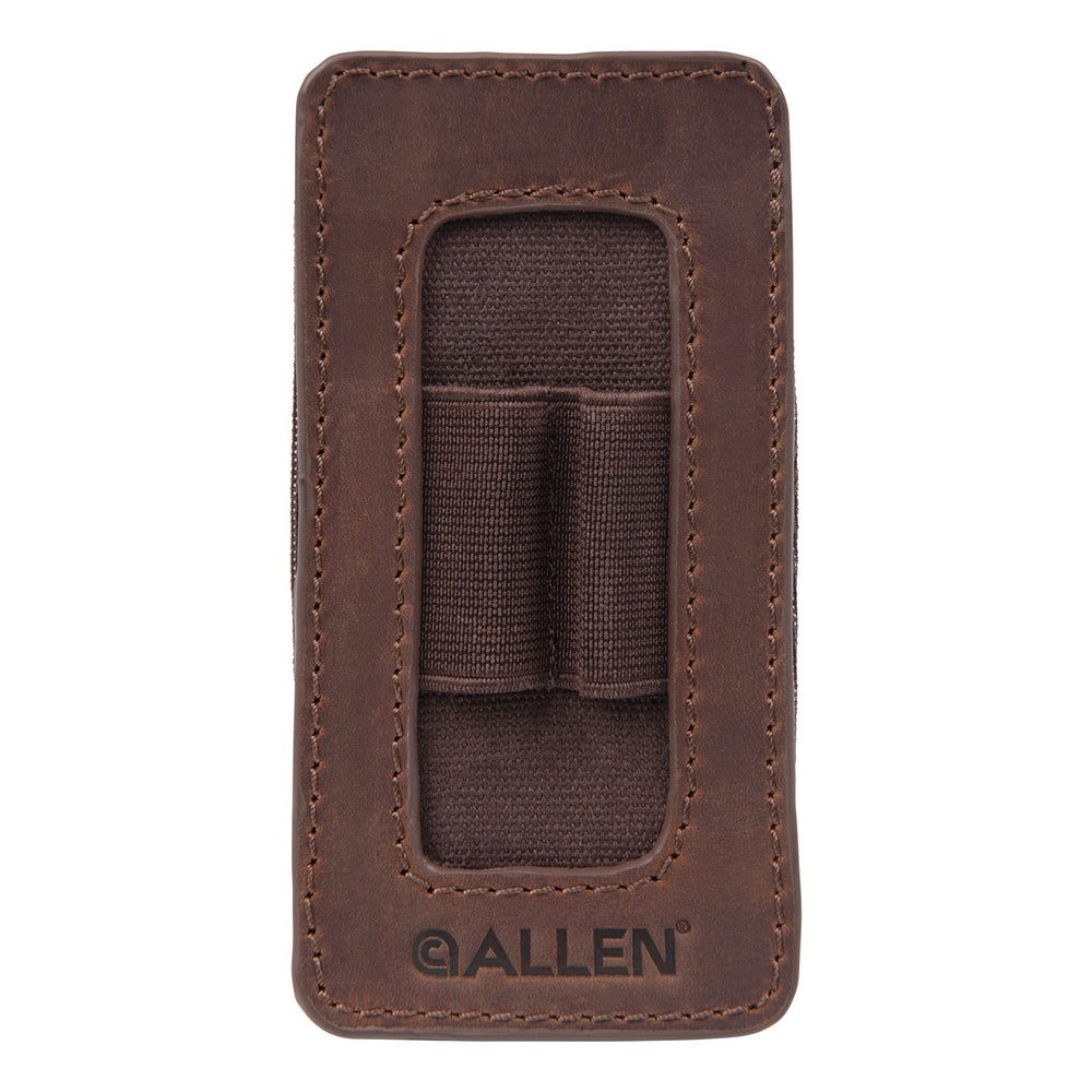 Allen Company Castle Rock Forend Leather Ammo Carrier Pouch - Brown