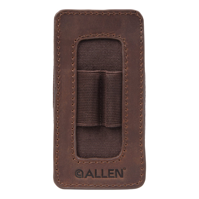 Allen Company Castle Rock Forend Leather Ammo Carrier Pouch - Brown