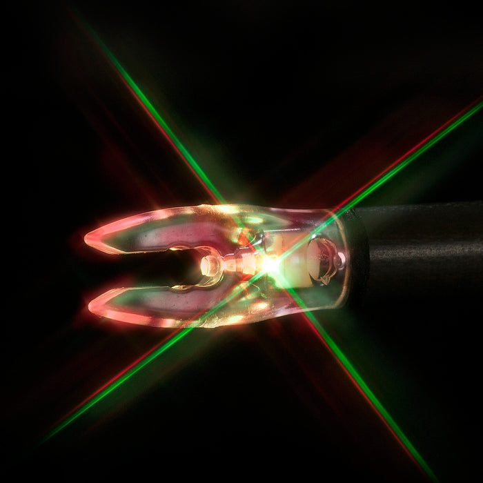 SAS Fit Universal Size Green Lighted Arrow Archery Nocks, 3 Pack