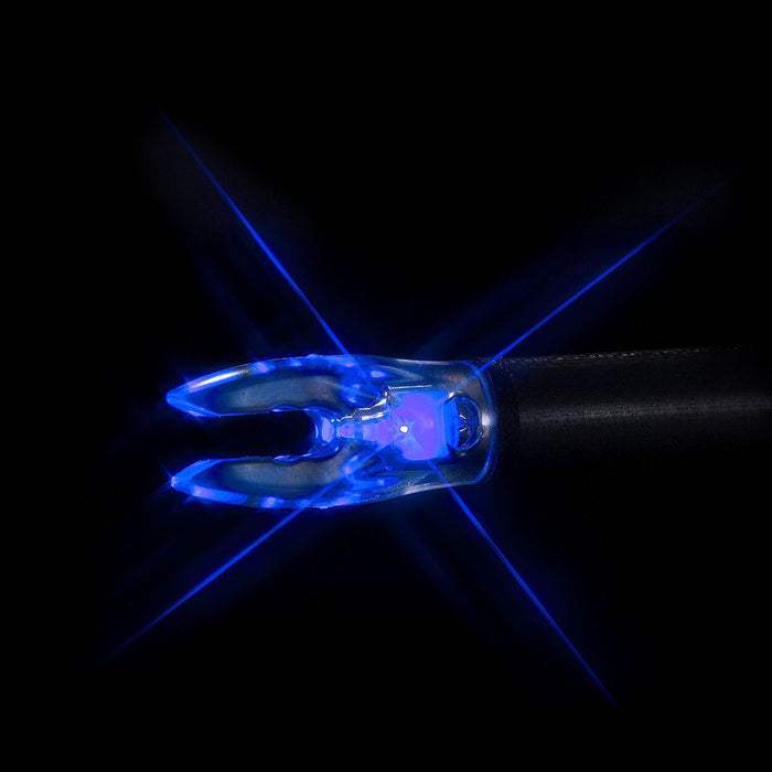 SAS Fit Universal Size Green Lighted Arrow Archery Nocks, 3 Pack