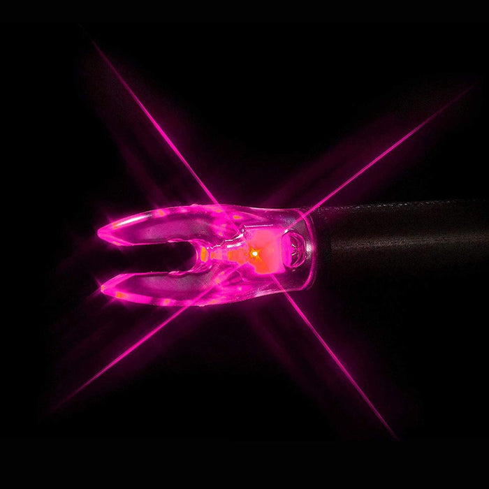 SAS Fit Universal Size Green Lighted Arrow Archery Nocks, 3 Pack