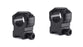 Hawke Tactical Ring Mounts Weaver Medium/High/Extra High w/ Nut 2PC - Black