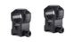 Hawke Tactical Ring Mounts Weaver Medium/High/Extra High w/ Nut 2PC - Black