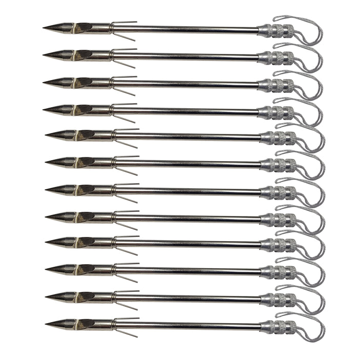 SAS Bowfishing Bolts for Pistol Crossbows - 12/pack, 6"