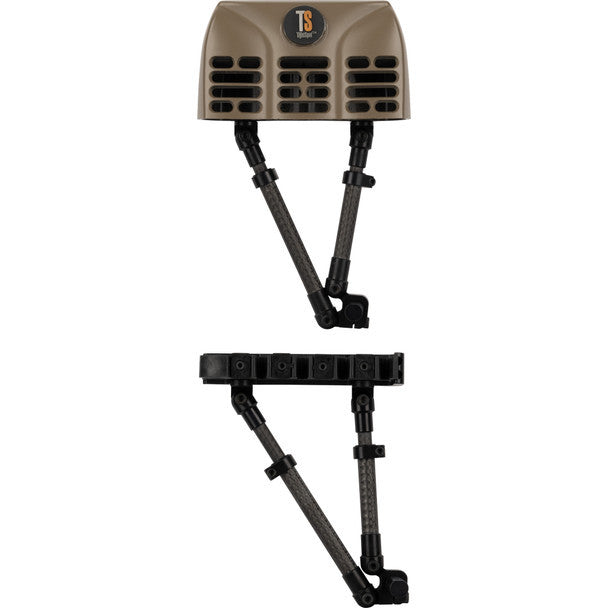 Tight Spot Quiver Premium 2-Piece Fully Adjustable Quiver 5 Arrow Bow - LH/RH