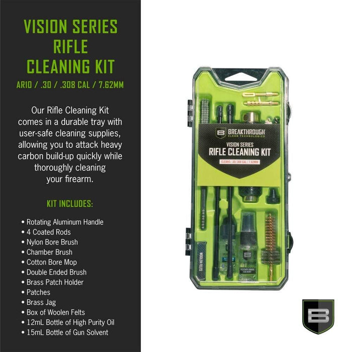 Breakthrough Clean Technologies Vision Series Rifle Cleaning Kit - Multi-Color