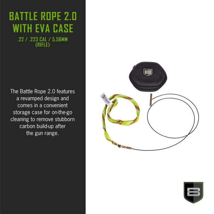 Breakthrough Clean Technologies Battle Rope 2.0 w/ EVA Case - Multi-Color