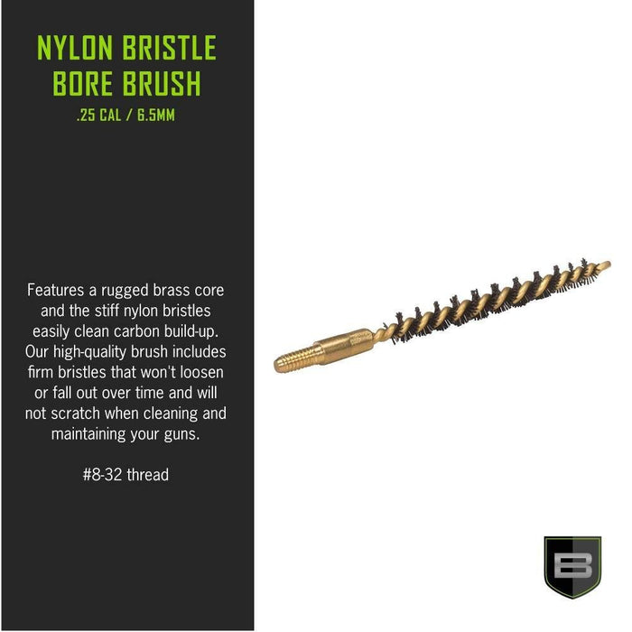 Breakthrough Clean Technologies Nylon Bristle Bore Brush - Brass Core