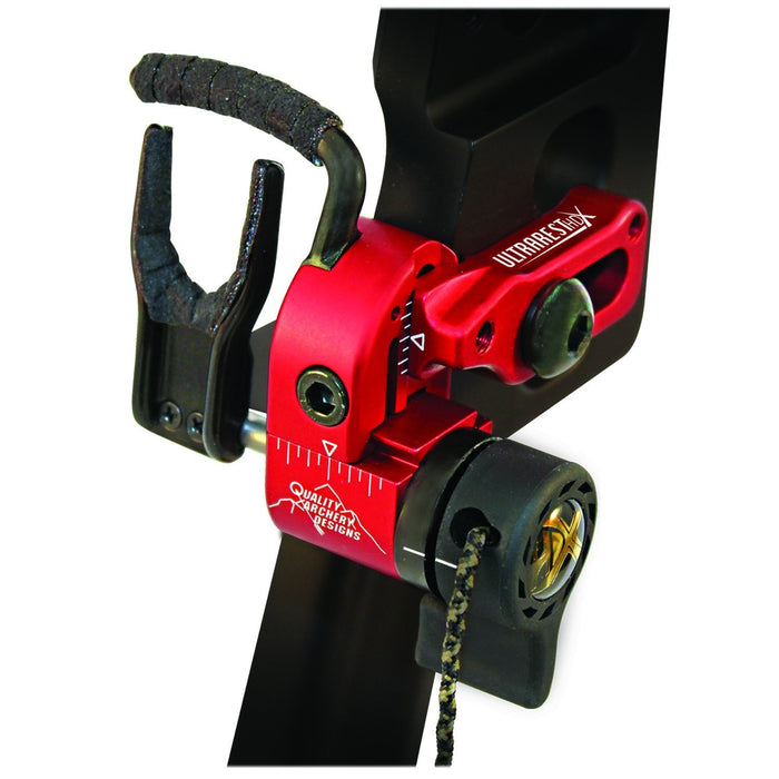 QAD Ultra Rest HDX Arrow Rest Compound Bow Drop Away Red Right Hand - Open Box