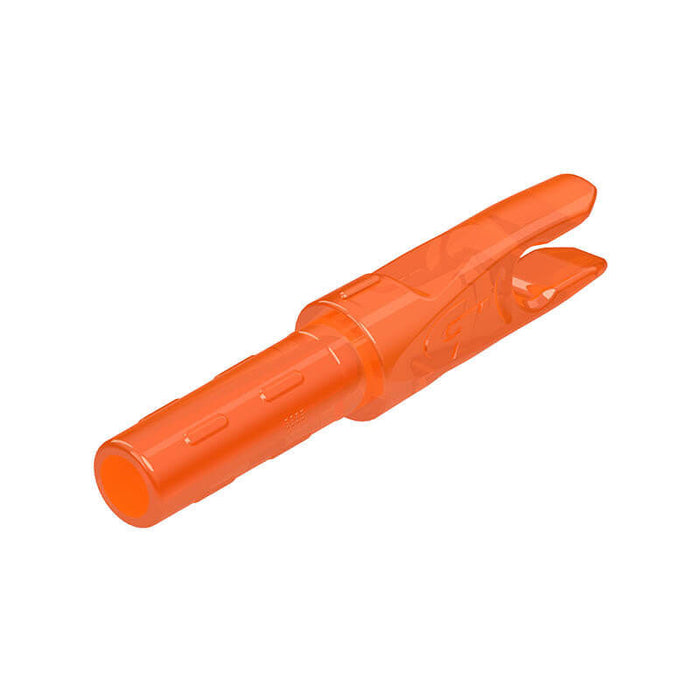 Gold Tip .204 Accu-Tough Nock 12 Grain White/Green/Orange/Yellow - 12/Pack