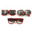 Luminous Glasses for Party Glow at Night Concert Cold Light Disco EDC - 3/Pack